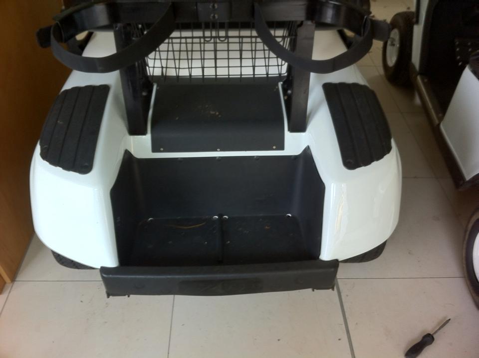 X2 Golf Buggy Rear Before